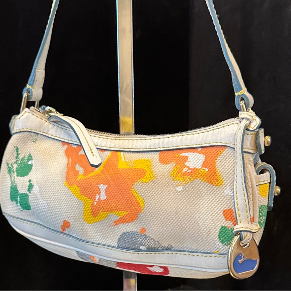 Dooney and Bourne  RARE Y2K Splashed Paint Dooney & Bourke Multicolor  Bag